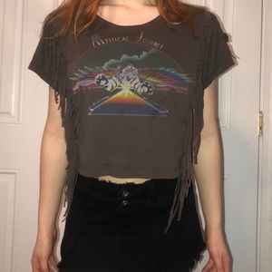 mystical journey string crop top